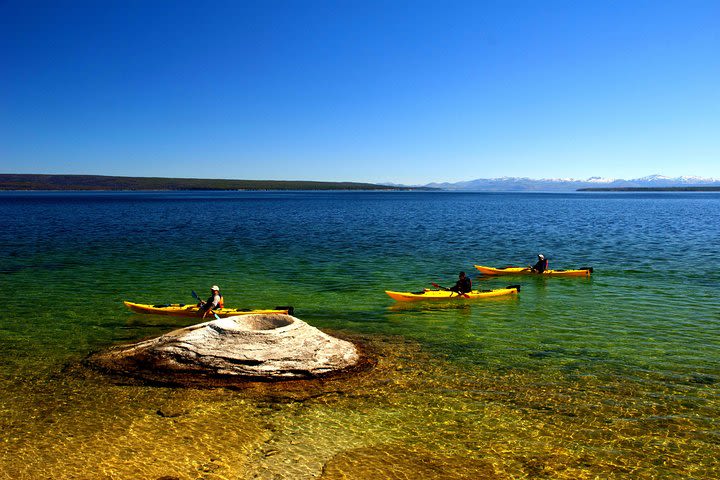 Kayak Day Paddle on Yellowstone Lake image