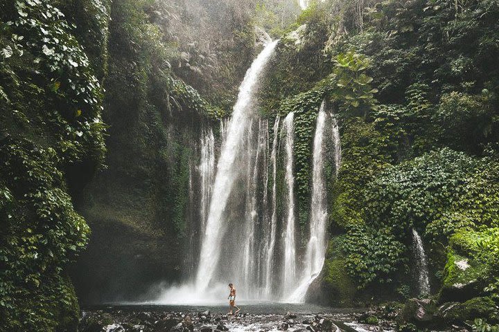 private tours to waterfall lombok  image