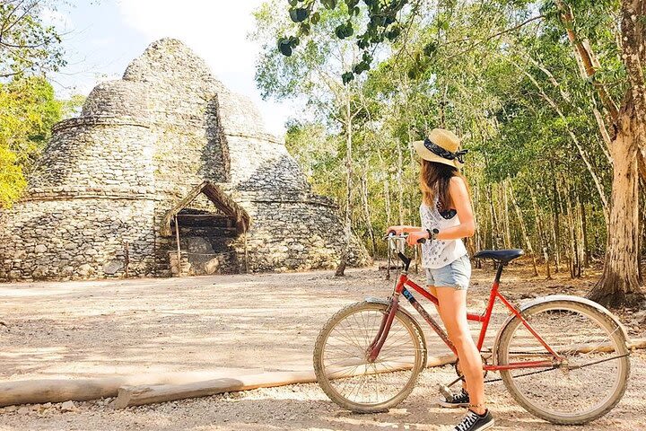 Bike ride through the Coba pyramids, swim in !!! and Buffet image