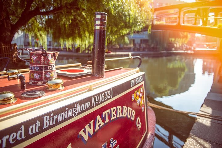 Boat tour starting at Little Venice travelling to Camden Town / Camden Market image