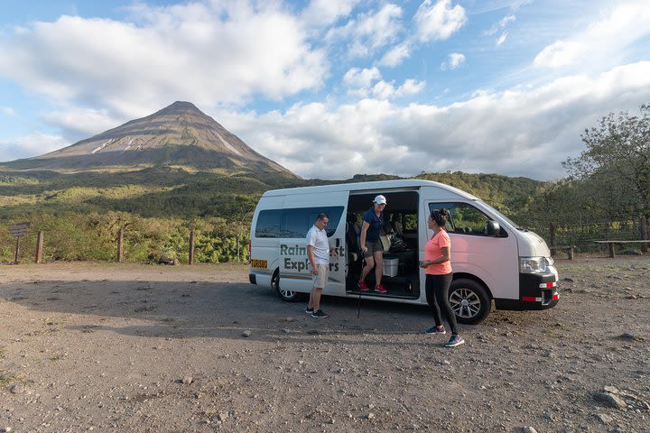 2-in-1 Arenal Volcano Combo Tour: La Fortuna Waterfall and Volcano Hike image