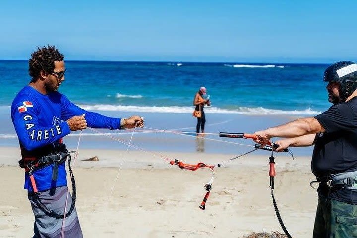 FULL KITE SURFING LESSONS. (Half Day 3hrs) image