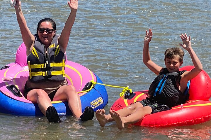 Zipline and Water Tubing Adventure in Animas River image