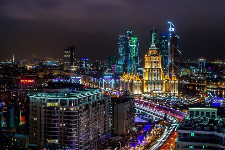 Moscow Night Private Driving Tour image