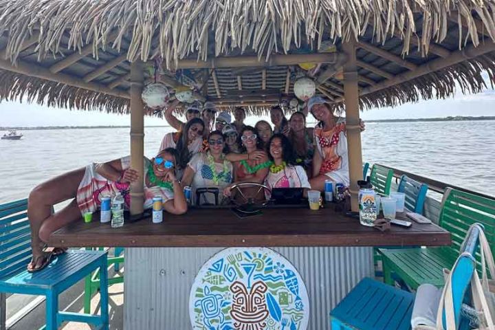 'License to Chill' Tiki Boat Cruise image