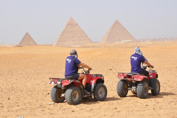 Best adventure around Giza Pyramids ,2hrs Camel Ride, Quad Bike and Tuk Tuk tour image