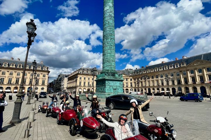 Paris Monuments - Private Sidecar Motorcycle Tour image