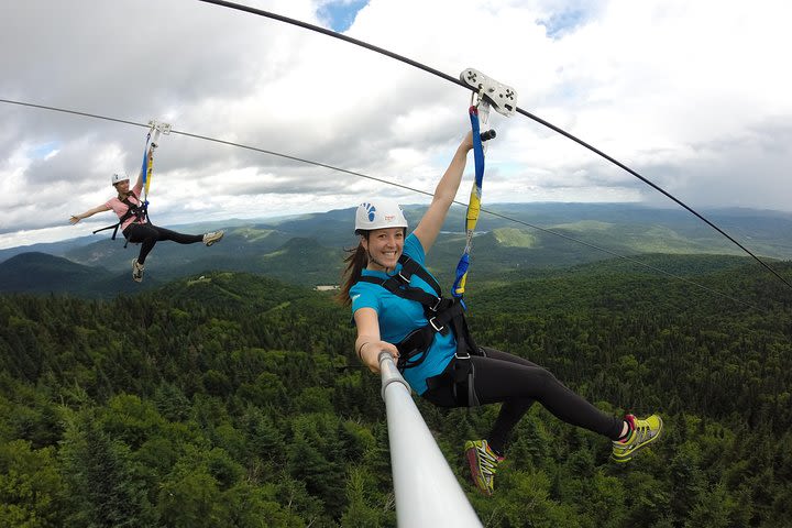 Guided Zipline Tour in Mont Tremblant image