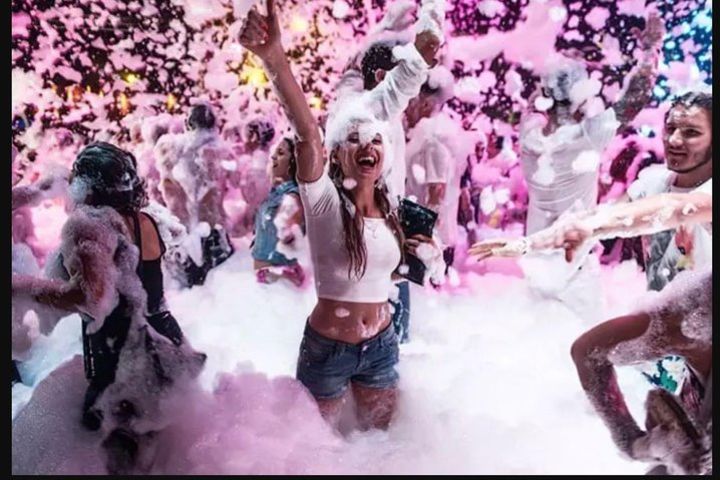 Alanya Night Disco Boat Tour With Foam Party & Music image