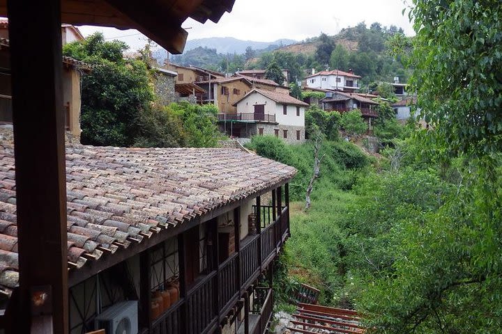 Old Kakopetria and Agios Nicolaos tis Stegis UNESCO church optional Troodos walk image