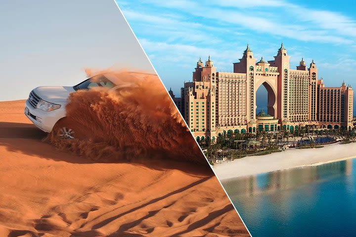 Dubai Morning Tour and Afternoon Desert Safari with BBQ dinner image