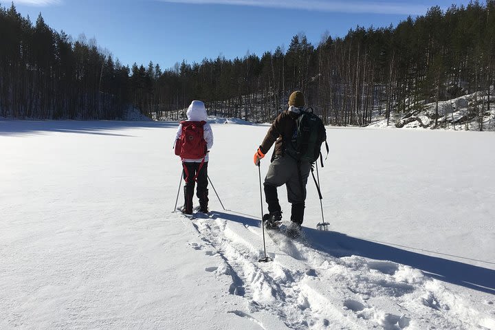 Astuvansalmi snow shoe adventure image