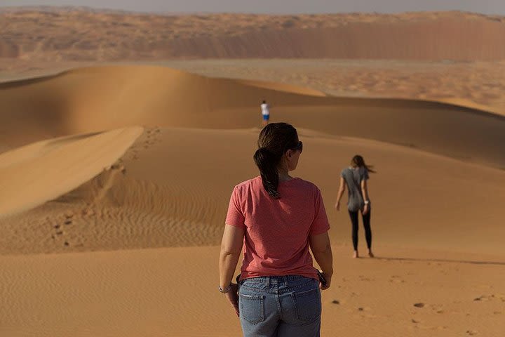 Drive 4x4 in highest dunes Rub Al Khali (Empty Quarter) - Liwa Self Drive Tour image