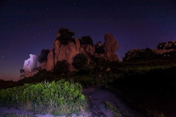 "Night excursion to Argimusco illuminated by the Moon" Montalbano Elicona image