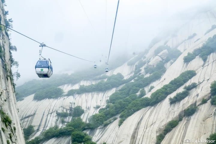 Private Day Tour of Mt. Huashan with Round-Trip Cable Car from Xi'an image