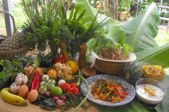 Organic Thai Cooking Class & Market Tour in Phuket image