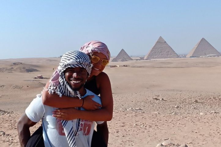 Visit 14 pyramids+2sphinx+camel ride safari from9$ -Triplight tours