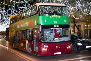 Madrid Navibus Christmas Lights Tour by Open-Top Bus with Live-Guide 3