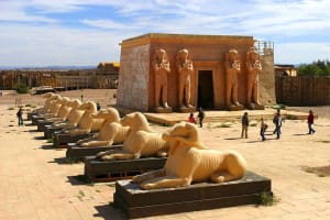 The Atlas studios in %ouarzazate, an attraction of Morocco Desert Tours from Marrakech 7 Days.