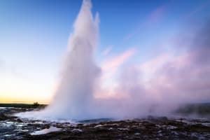 Another picture of a Geysir in Iceland.