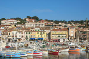 Colorful harbor of Cassis village explored during a Provence coastal day trip
