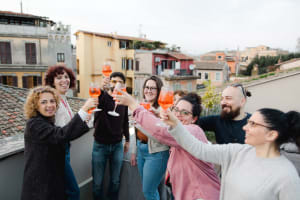Trastevere & Historic Center VIP Food Tour with Rooftop Spritz 4