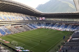 Football World Cup game at Monterrey Stadium 3