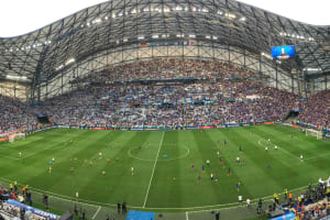 Olympique de Marseille Football Game at Stade Vélodrome 3