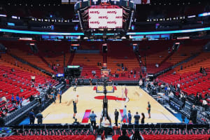 Miami Heat Basketball Game at Kaseya Center 3