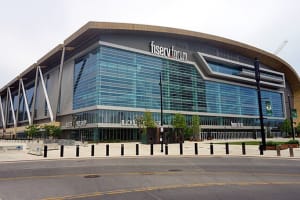 Milwaukee Bucks Basketball Game at Fiserv Forum 3