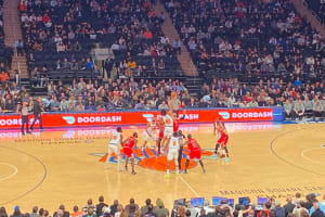 New York Knicks Basketball Game at Madison Square Garden 3