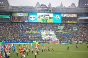 Football World Cup game at Seattle Stadium 4