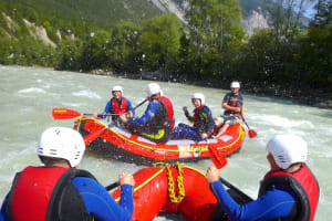Action Rafting in the Imster Schlucht from Haiming 3