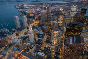 Helicopter Tour Boston's Night Tour 4