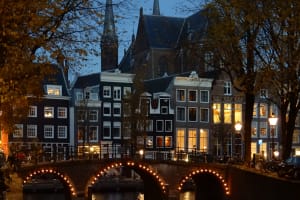 Evening canal cruise through Amsterdam 3