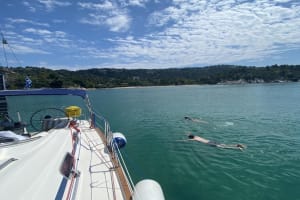 Half Day Cruise on a Sailing Yacht in Corfu island 4