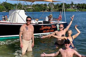 Jupiter Sandbar Swim and Cruise - Private Tour 4