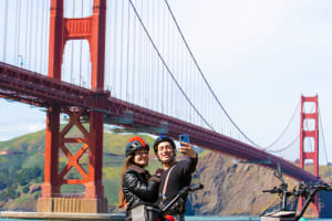 San Francisco GPS Guided eScooter Rental to Golden Gate Bridge 4