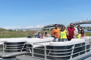 Deluxe Pontoon Boat Rental in Ocean City 4