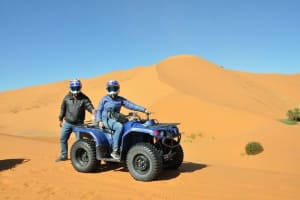 Quad Riding in Sand Dunes Merzouga Erg Chebbi Desert  3