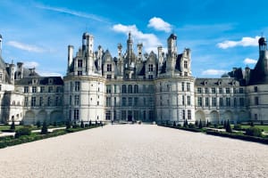 Chambord Castle in the Loire Valley France