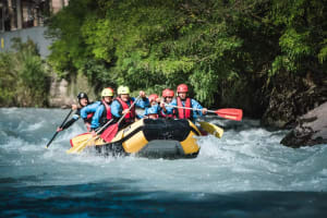 Rafting on the Adige in Val Venosta - Homerun Tour 4