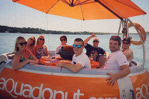 Aqua Donut BBQ Boat Hire Melbourne 4