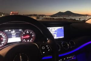 Private transfer from Naples to Sorrento luxury Mercedes  4