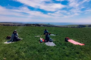Hiking and Yoga Activity in Brighton 4