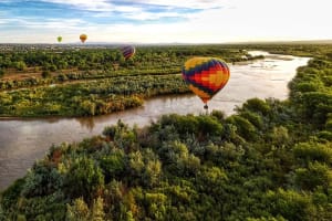 Albuquerque Hot Air Balloon Ride at Sunset 4