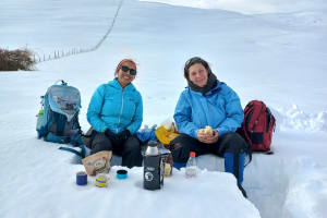 Tour de Trekking con Raquetas en Cajón del Maipo 3