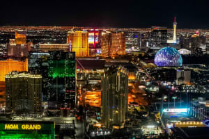 Las Vegas Strip Helicopter Night Flight 3