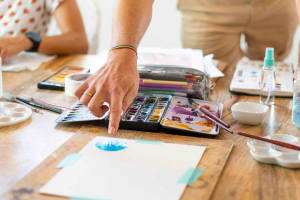 Venice: Watercolor Painting Class at the Prisons Palace 3