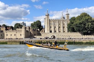 PRIVATE HIRE SPEEDBOAT 'TOWER RIB BLAST' - 20 minutes from Tower Millennium Pier 4